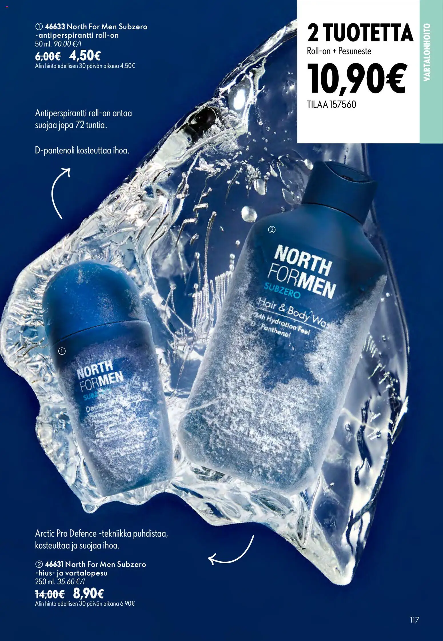 Oriflame tarjoukset – voimassa 16/09/2026 alkaen | Sivu: 117 | Tuotteet: Antiperspirantti, Pesuneste