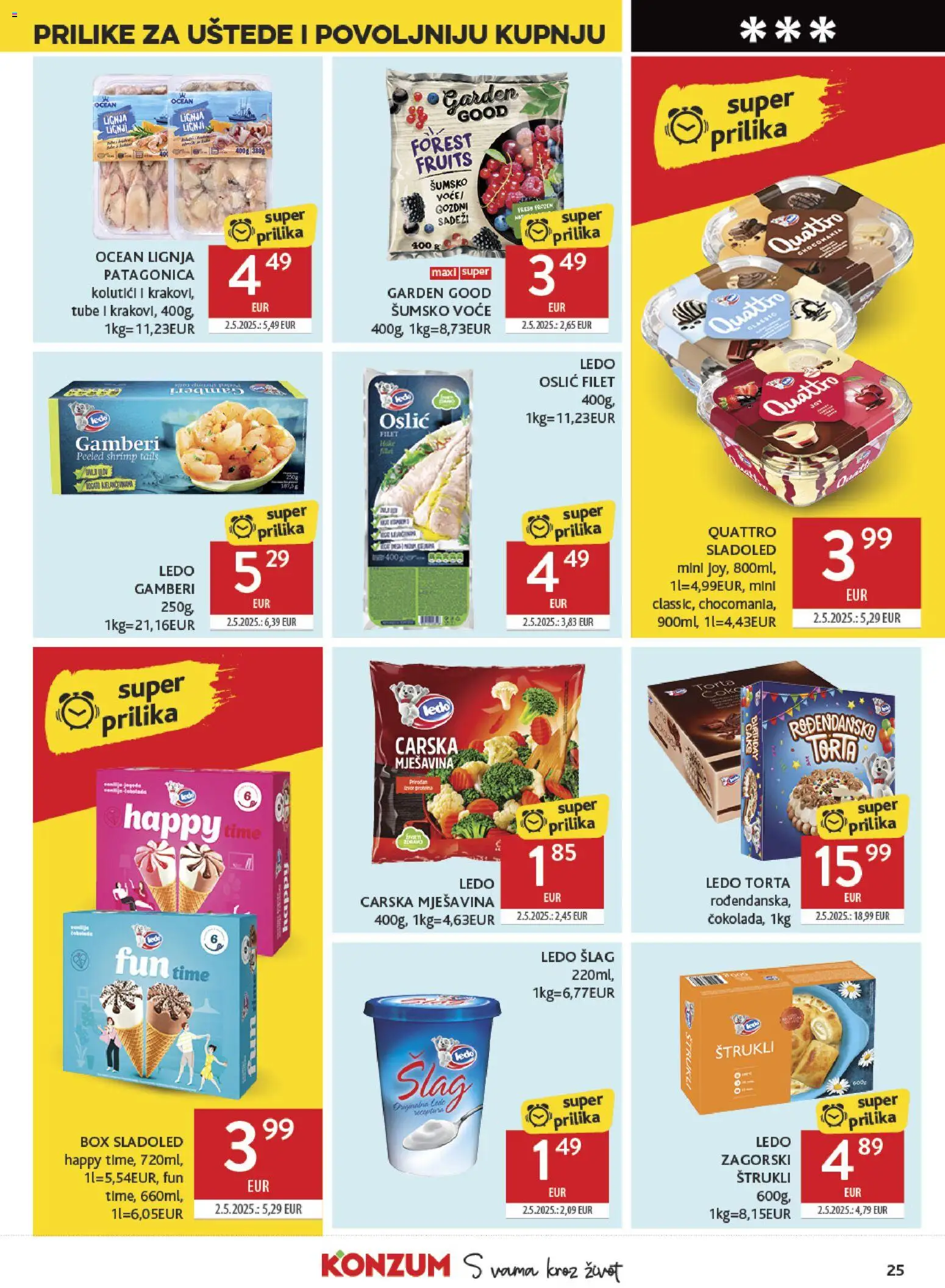 Konzum katalog | vrijedi od 16.09.2026 | Stranica: 25