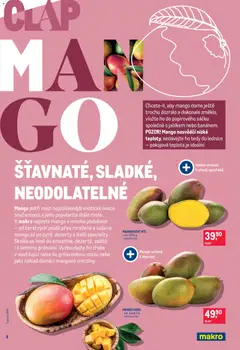Náhled letáku Makro leták - Pro milovníky jídla od 29.07.2026 | Strana: 6 | Produkty: Ovoce, Lednice, Dezerty, Exotické ovoce