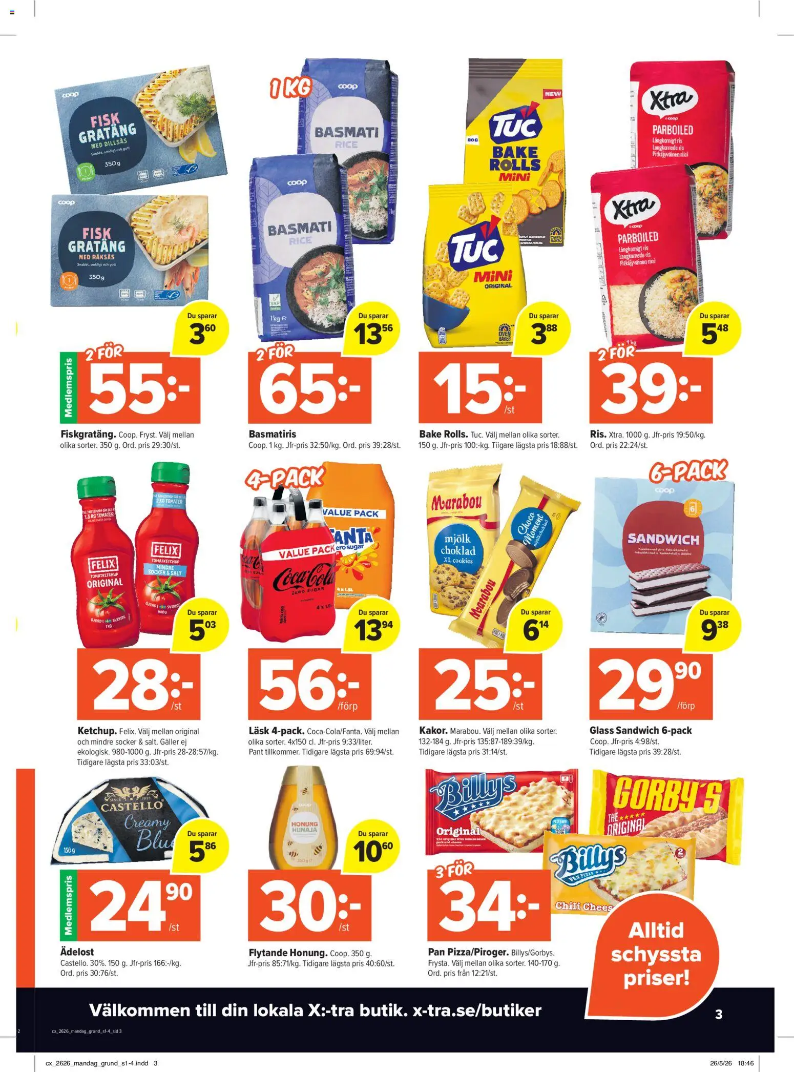 Coop Daglivs reklamblad aktuell från 22.06.2026 | Sida: 3