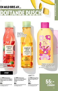 Oriflame erbjudanden 09/26 - Förhandsvisning av reklamblad från butik Oriflame aktuell från 24/06/2026 | Sida: 139 | Produkter: Doft, Dusch, Mango