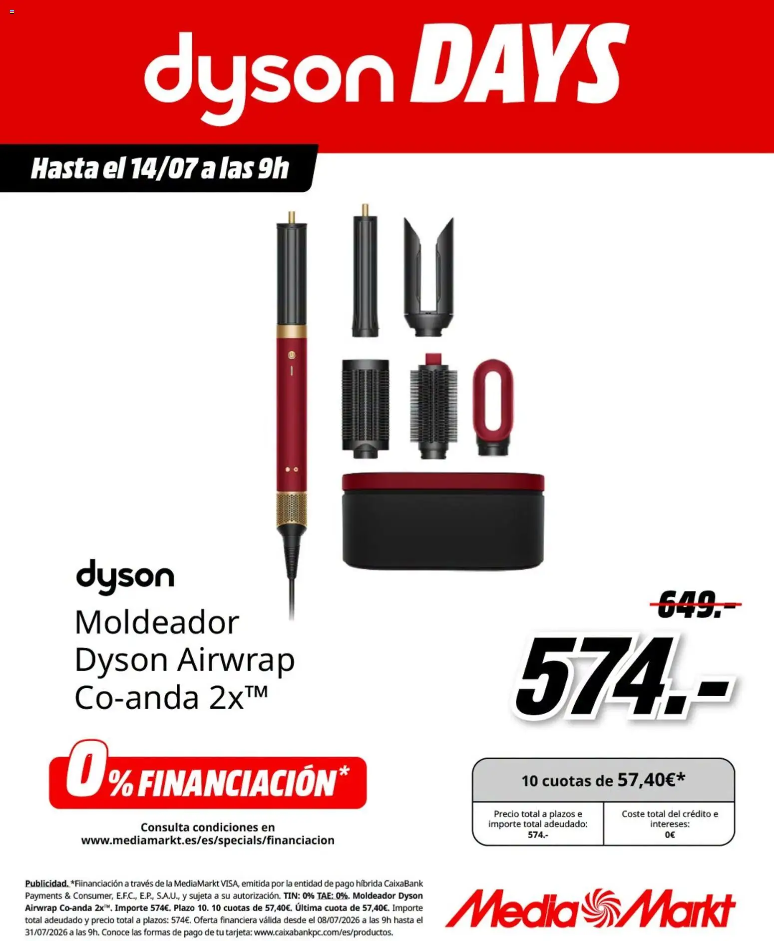 Media Markt folleto Days Dyson │ válido desde el 10/07/2026 | Página: 4