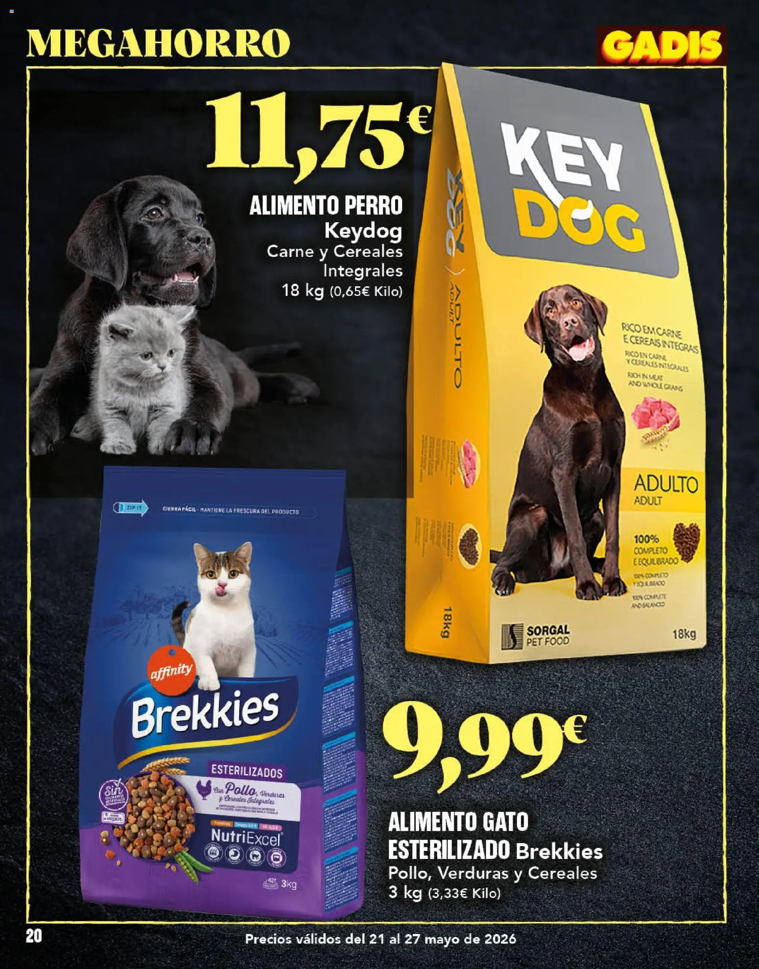 Gadis - folleto │ válido desde el 21.05.2026 | Página: 20 | Productos: Cereales