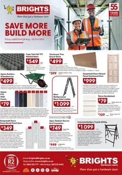Brights Hardware specials catalogue – valid from 28/08/2026 | Page: 1