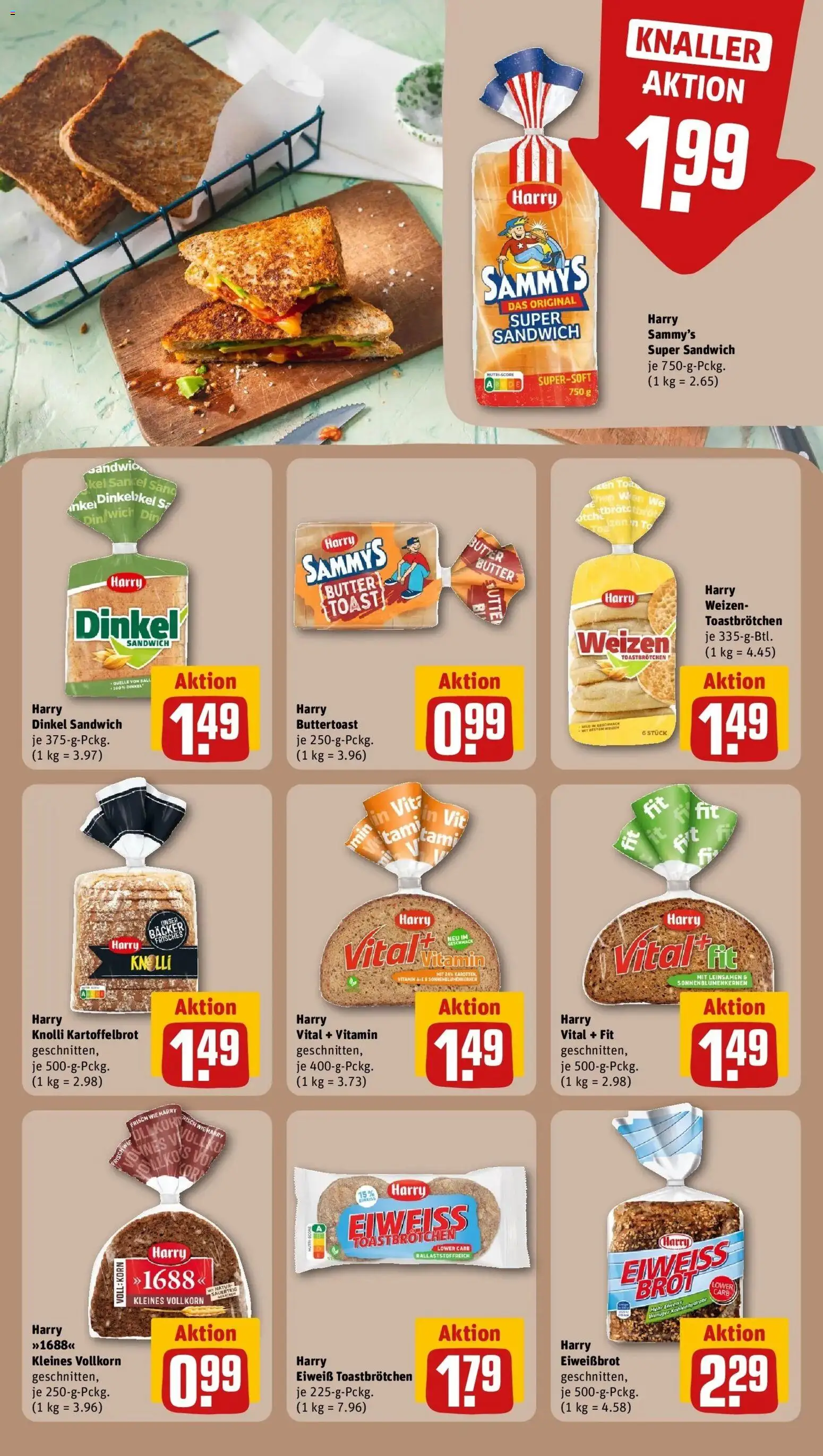 Rewe Prospekt München	 – gültig ab 10.05.2026 | Seite: 13 | Produkte: Butter, Toast, Brot