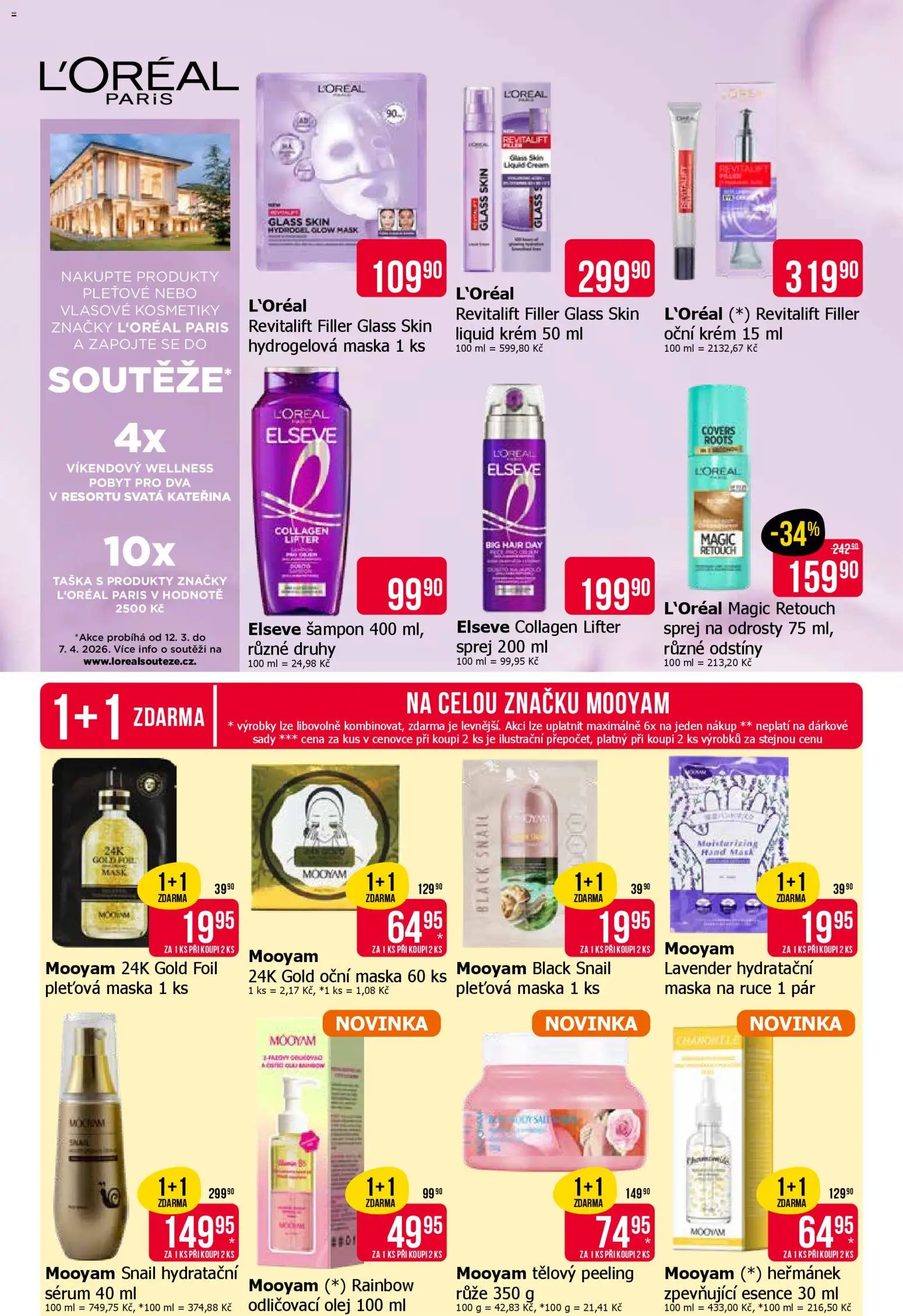 TETA Drogerie leták od 12.03.2026 | Strana: 3 | Produkty: Pleťová maska, Hydratační maska, Essence, Šampon