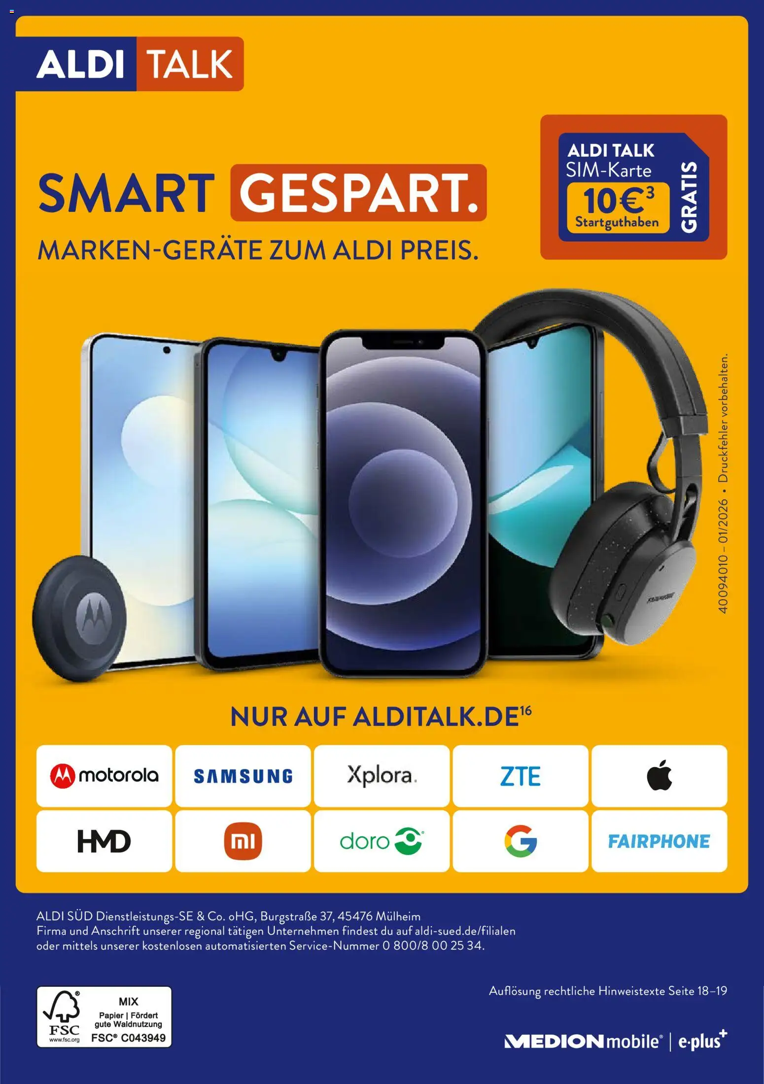 Aldi Süd Talk – gültig ab 09.12.2025 | Seite: 20 | Produkte: Samsung
