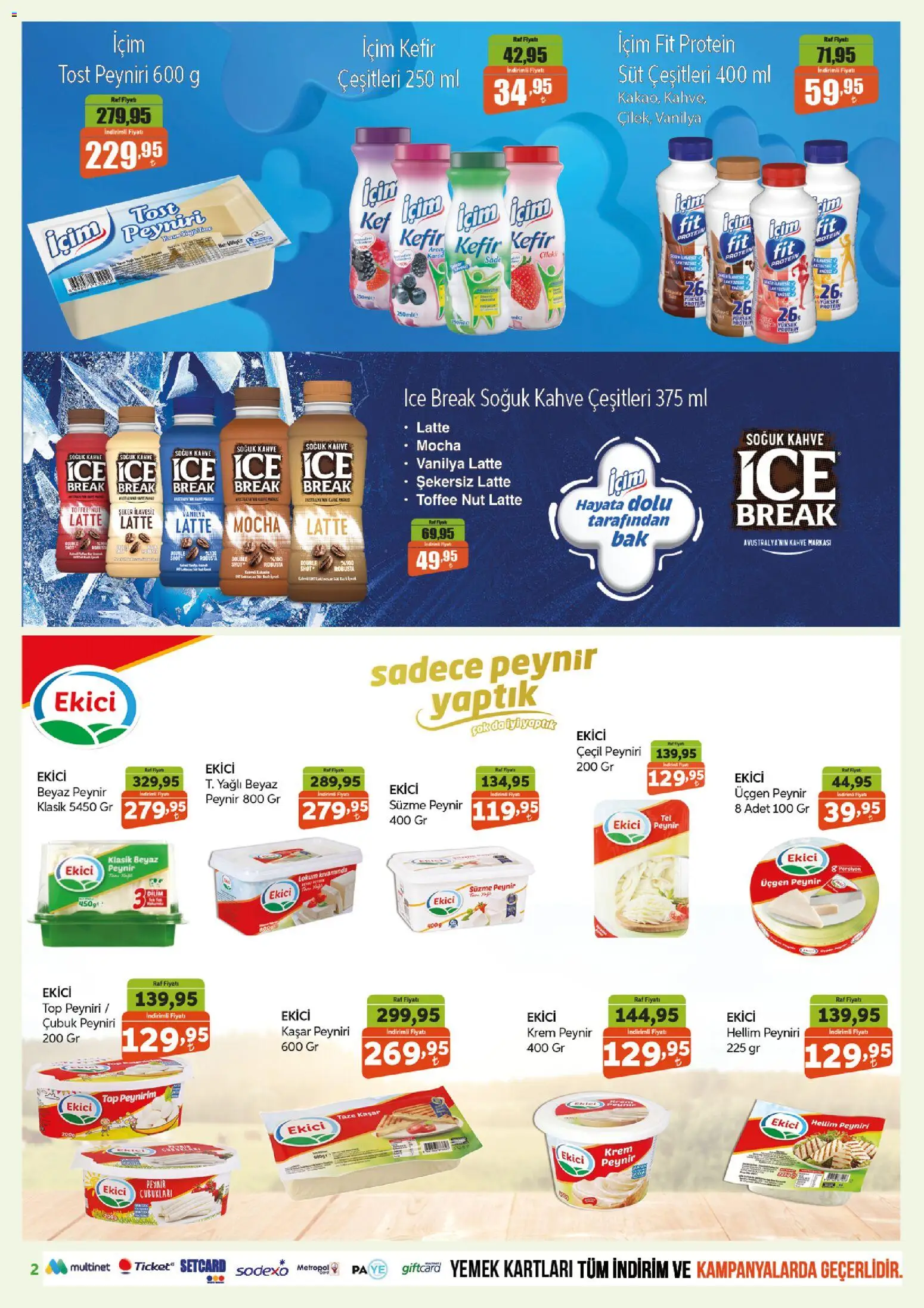 Biçen Market Katalog - 19 Ağustos 2026 tarihinden itibaren geçerlidir | Sayfa: 2 | Ürünler: Krem, Kahve, Ekici, Şeker