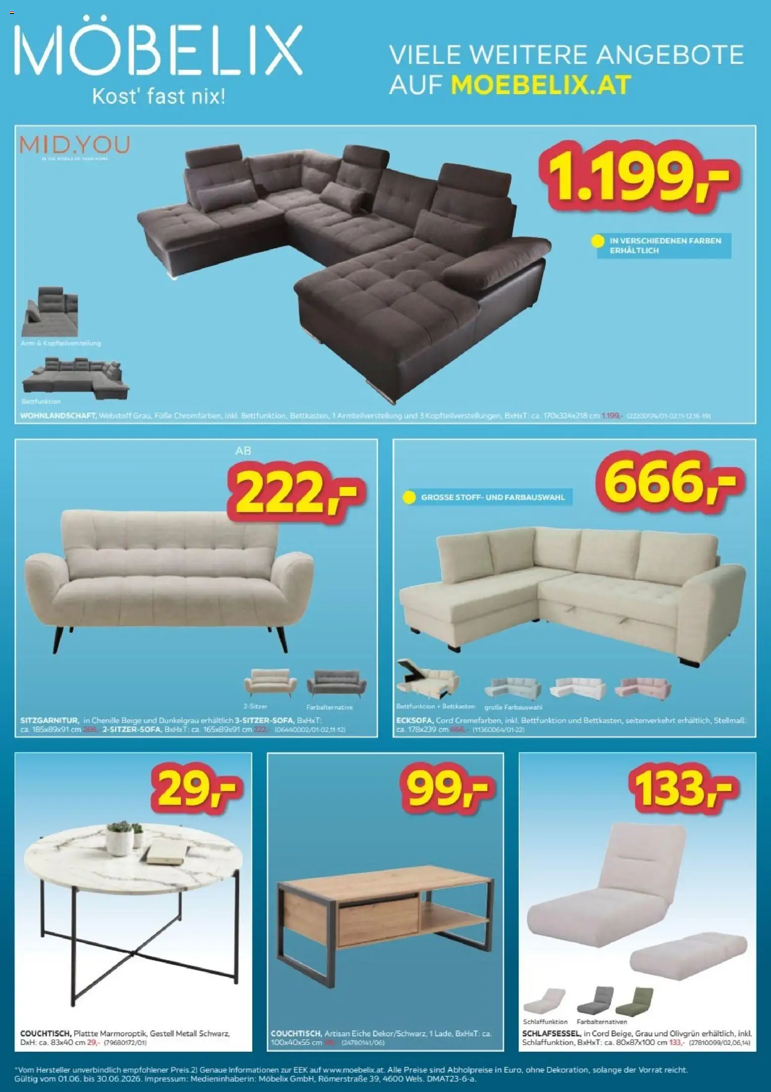 Möbelix Die besten online deals gültig ab 01.06.2026 | Seite: 4