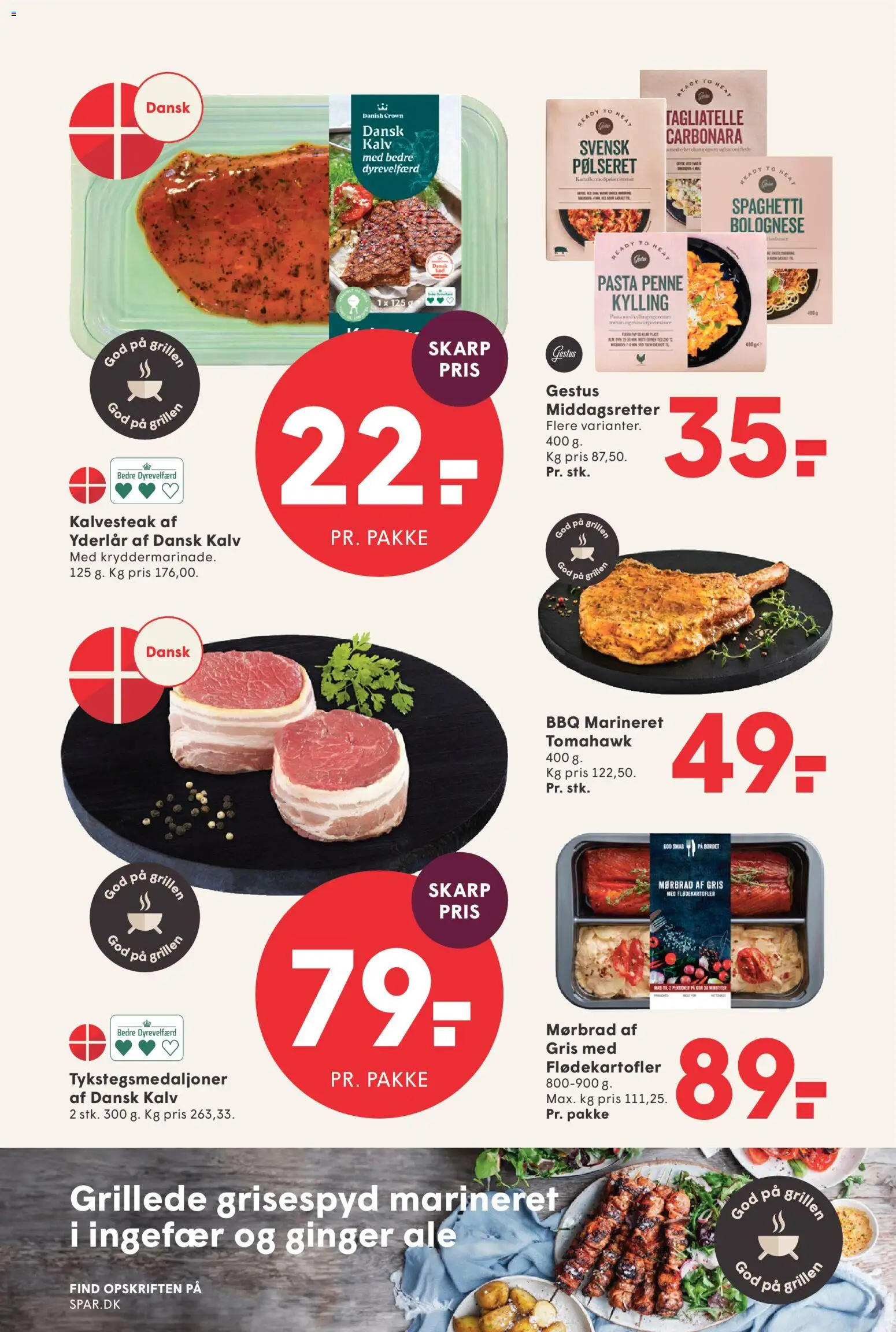 Spar tilbudsavis – gyldig fra 24/07/2026 | Side: 3 | Produkter: Ingefær, Spaghetti, Pasta