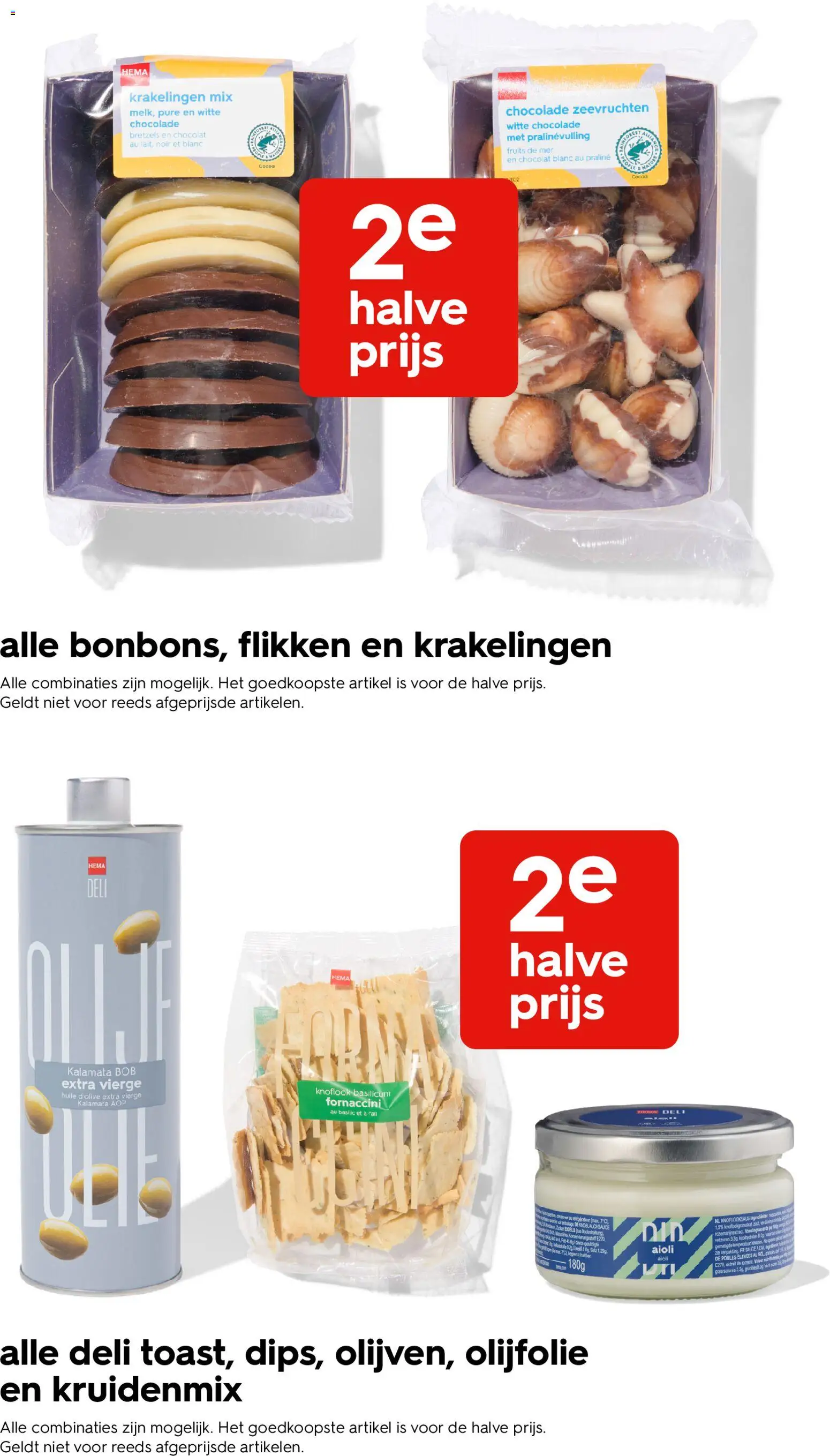 {H1} | Pagina: 16 | Producten: Olijfolie, Witte chocolade, Nice, Knoflook