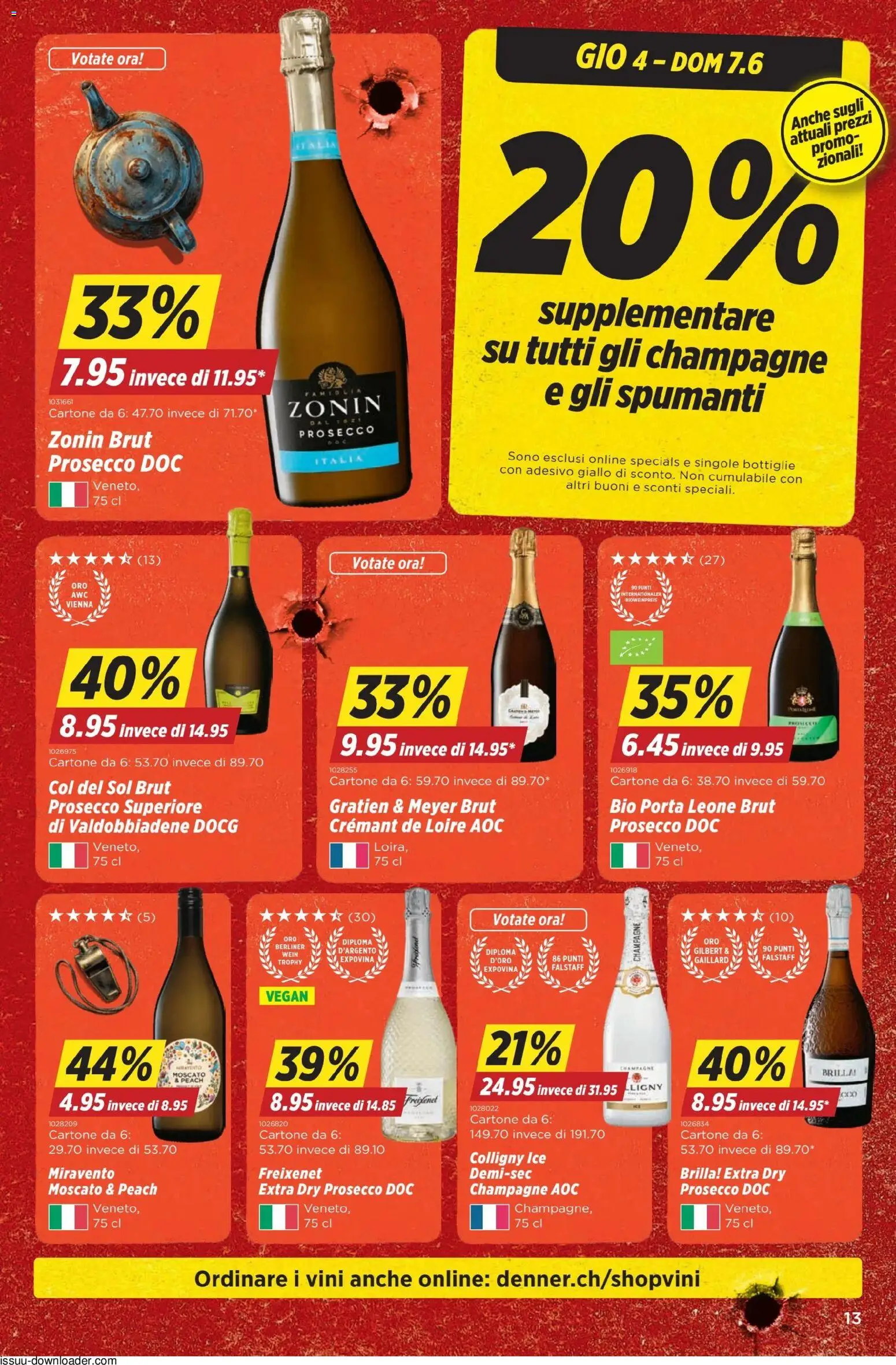 Denner aktionen IT – gültig ab 04.06.2026 | Seite: 13 | Produkte: Wein