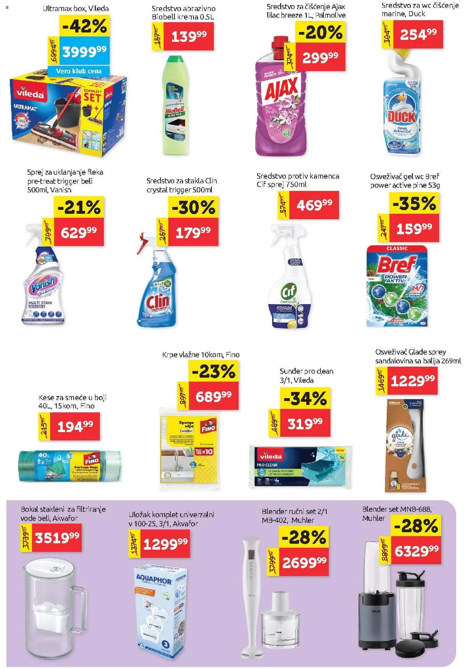 SuperVERO katalog - važi od 29.10.2026 | Strana: 24 | Proizvode: Bref, Palmolive, Wc, Krema
