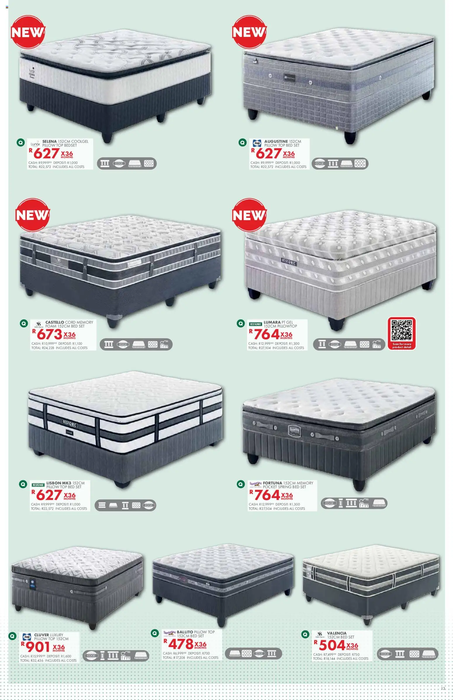 New Beares catalogue – valid from 05/10/2026 | Page: 13 | Products: Bed, Pillow, Foam