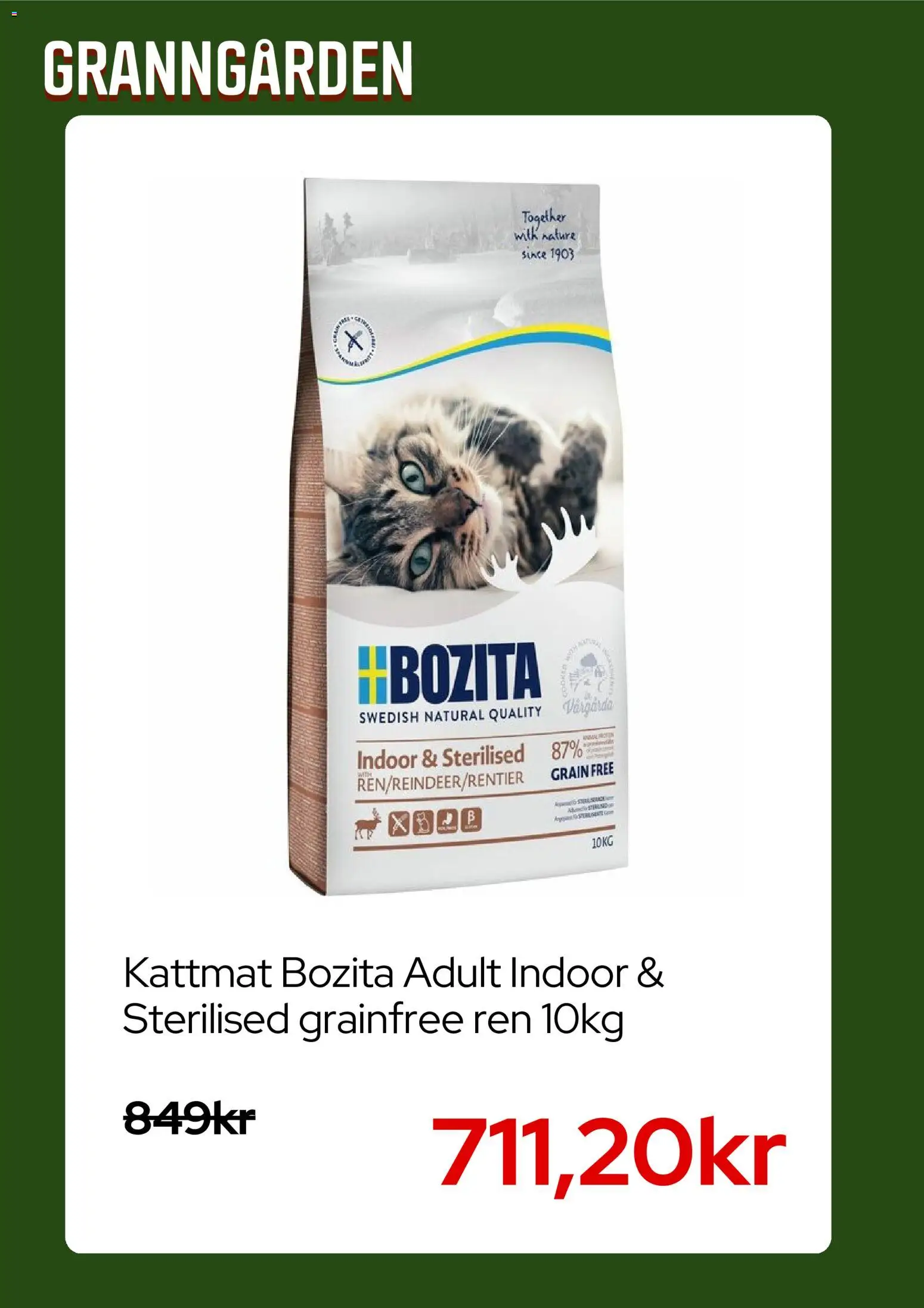 Granngården reklamblad aktuell från 01/11/2026 | Sida: 5 | Produkter: Kattmat