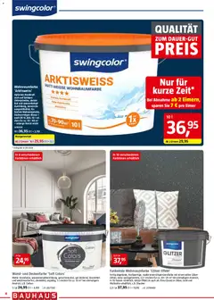 Bauhaus Prospekt ab 29.08.2026 gültig | Seite: 4 | Produkte: Wandfarbe