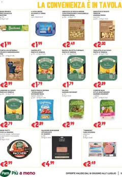 Anteprima del volantino PAM volantino Occasioni Extra valido a partire dal 18/06/2026 | Pagina: 5 | Prodotti: Focaccia, Patate, Pasta, Ravioli