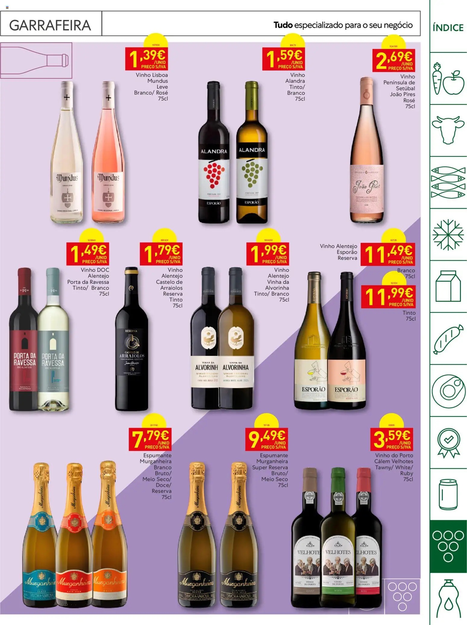 Recheio Horeca │ válido de 23/06/2026 | Página: 23 | Produtos: Porta, Espumante, Vinho