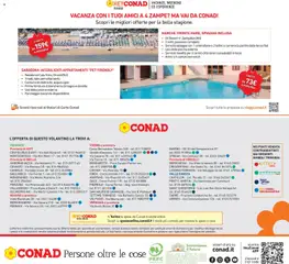 Anteprima del volantino Conad volantino Piemonte valido a partire dal 23.04.2026 | Pagina: 28 | Prodotti: Ombrellone, Acqua, Piscina, Letto