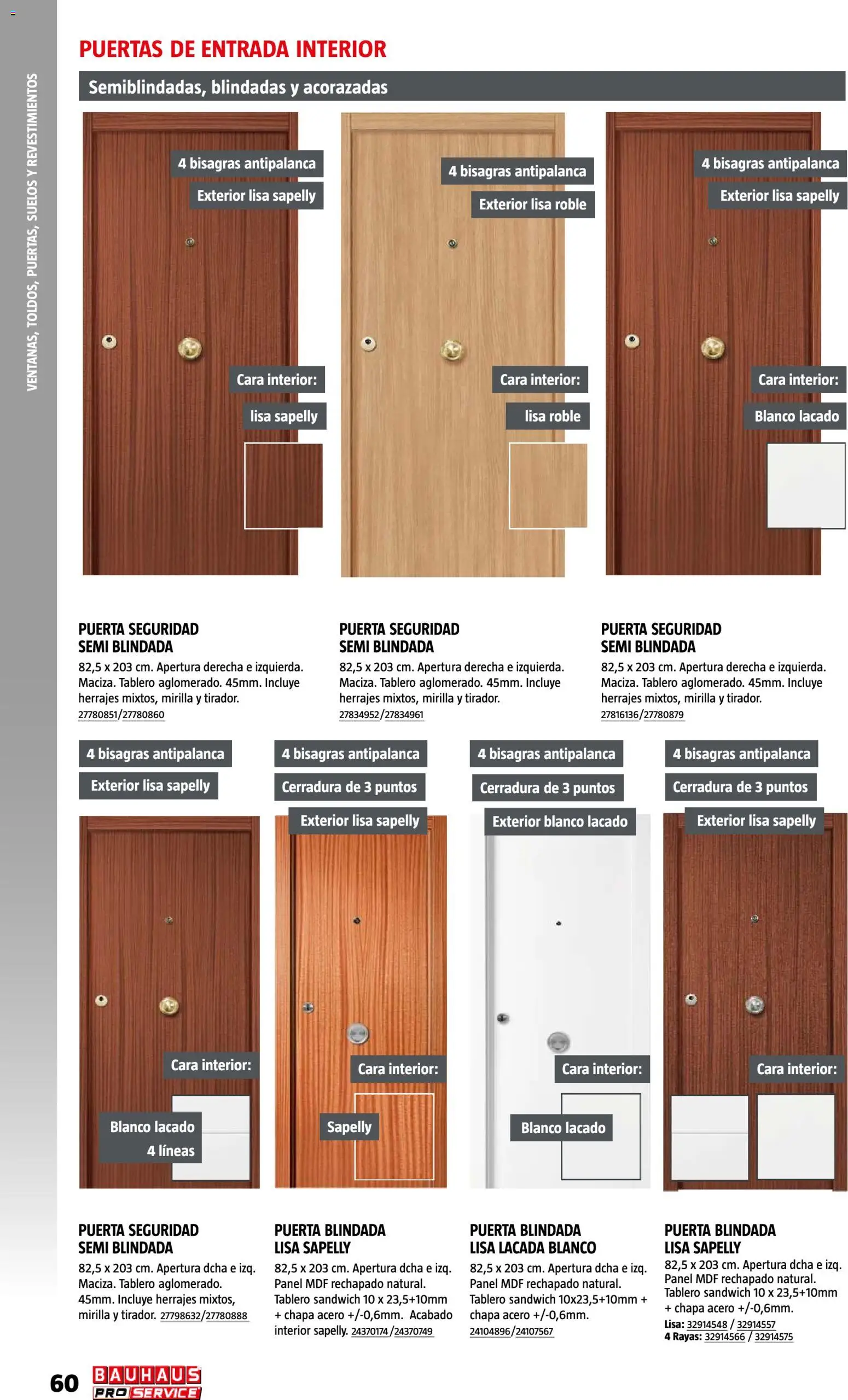 Bauhaus ProService │ válido desde el 11/05/2026 | Página: 60 | Productos: Puertas