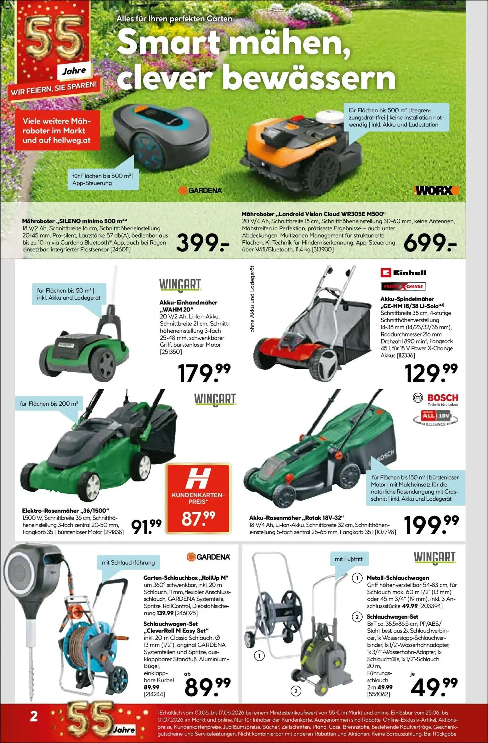 HELLWEG Kirchdorf An Der Krems gültig ab 03.06.2026 | Seite: 2 | Produkte: Roboter