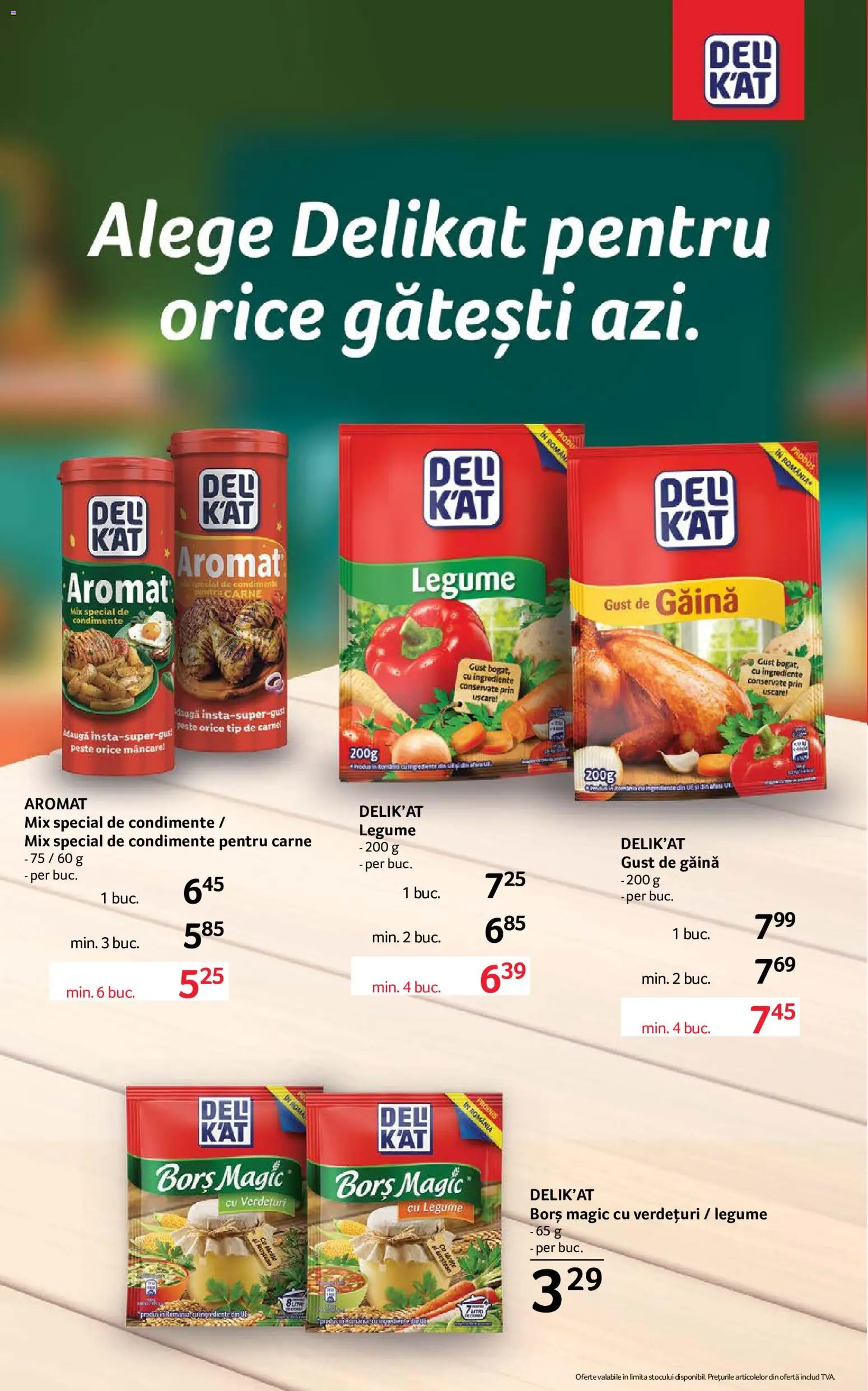 Noul catalog Selgros – valabil de la 04.09.2026 | Pagină: 16 | Produse: Magic, Borș, Tip, Legume
