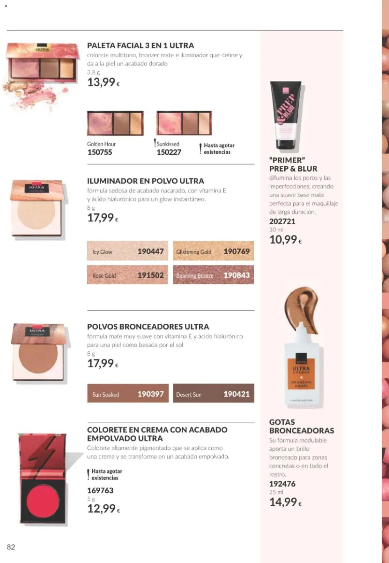 Catálogo AVON Black Friday │ válido desde el 01/11/2026 | Página: 82 | Productos: Maquillaje, Polvo, Iluminador, Colorete