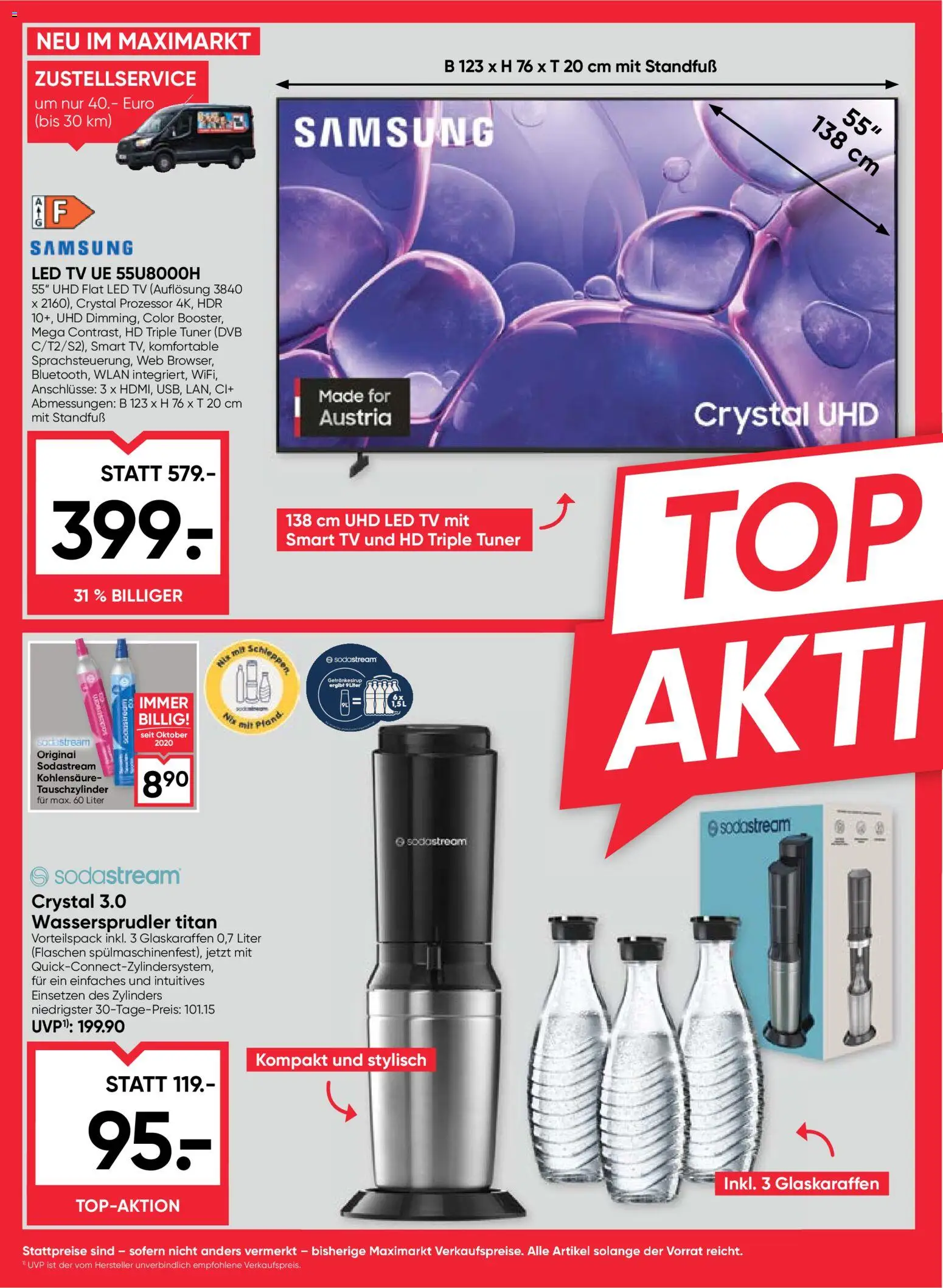 Maximarkt Flugblatt gültig ab 15.10.2026 | Seite: 22 | Produkte: TV, Samsung