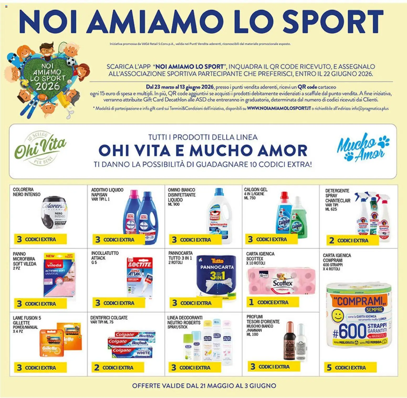 Volantino Coal del 21.05.2026 | Pagina: 26 | Prodotti: Carta igienica, Detergente, Scaffale