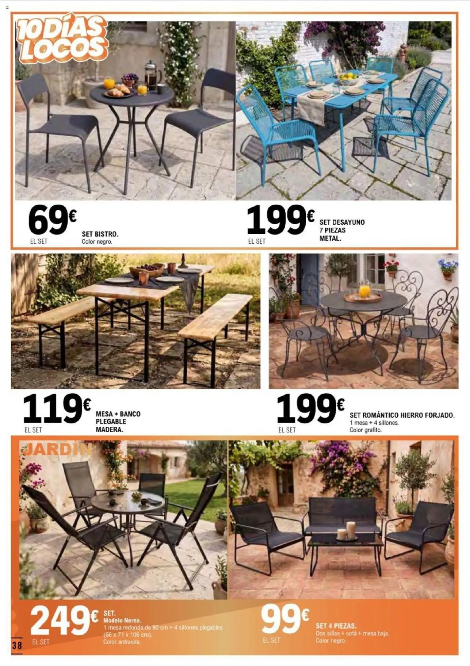 E.Leclerc folleto Salamanca │ válido desde el 17.06.2026 | Página: 38 | Productos: Sofá, Mesa