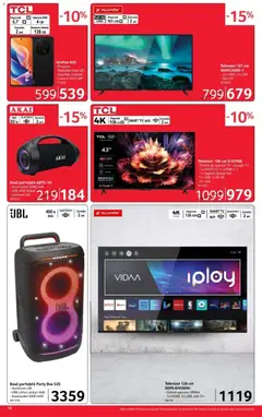 Ofertele Selgros valabile de la 16.10.2026 | Pagină: 16 | Produse: Video, LED, Boxă portabilă, Smart TV