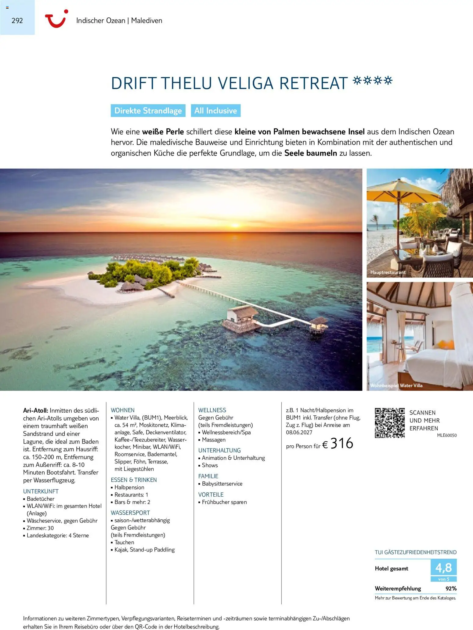 TUI Prospekt Asien, Afrika, Orient & Indischer Ozean 2026/27 – gültig ab 01.11.2026 | Seite: 292