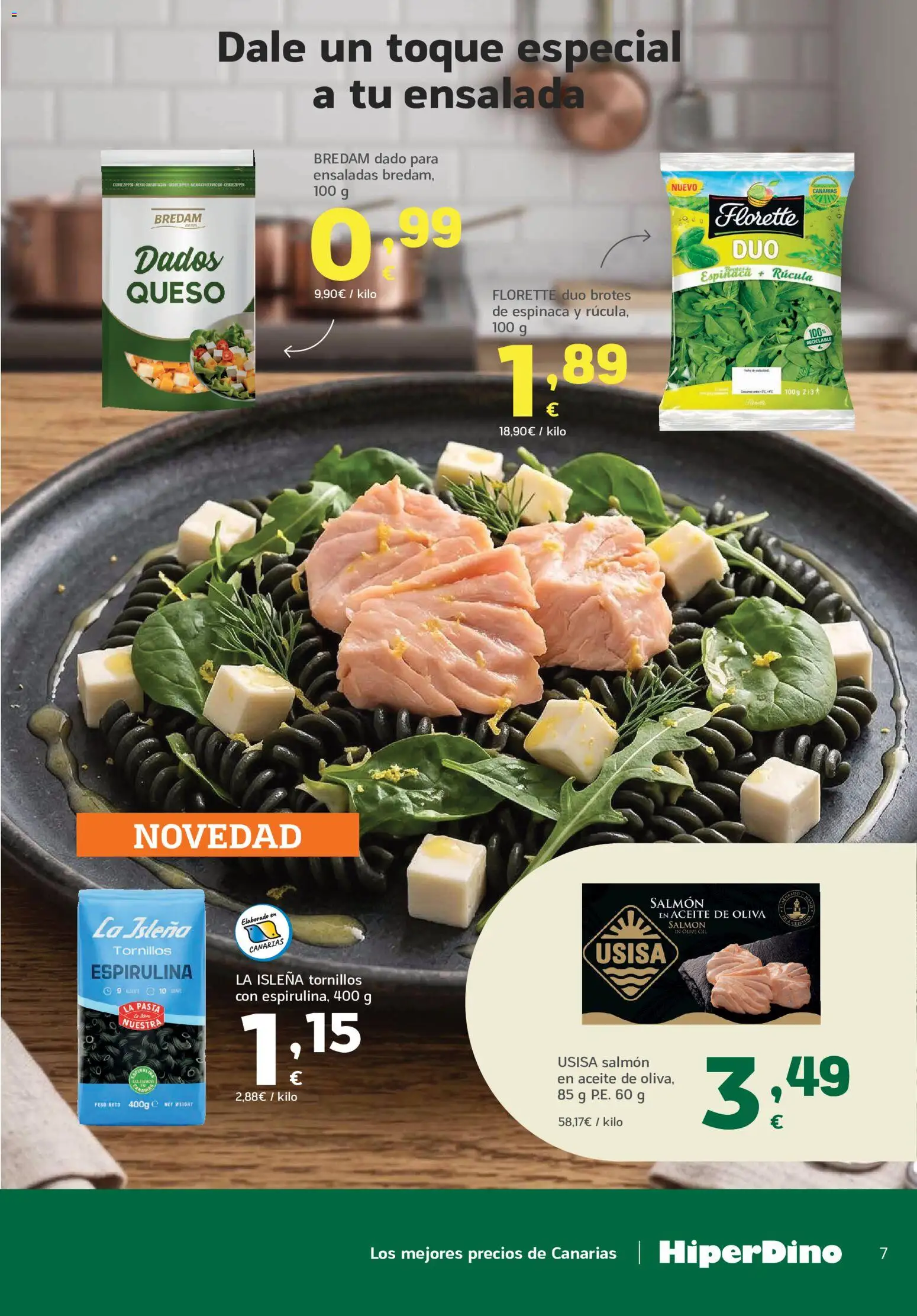 HiperDino folleto │ válido desde el 25.05.2026 | Página: 7 | Productos: Queso, Aceite, Aceite de oliva, Ensalada