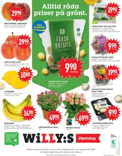 Aktuella reklamblad Willys Hemma - Förhandsvisning av reklamblad från butik Willys aktuell från 03/08/2026 | Sida: 4