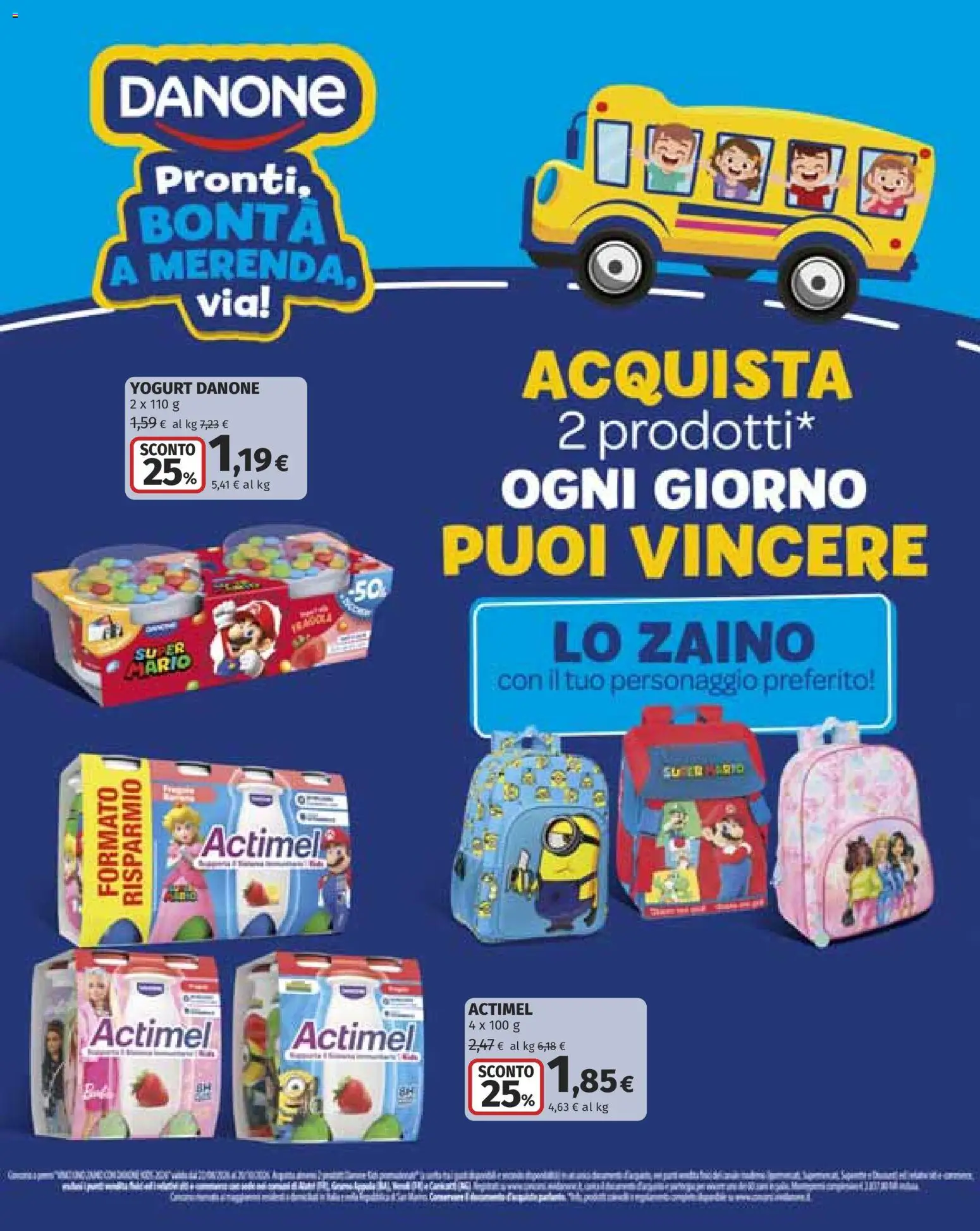 Volantino Ipercoop del 27/08/2026 | Pagina: 51 | Prodotti: Yogurt, Zaino