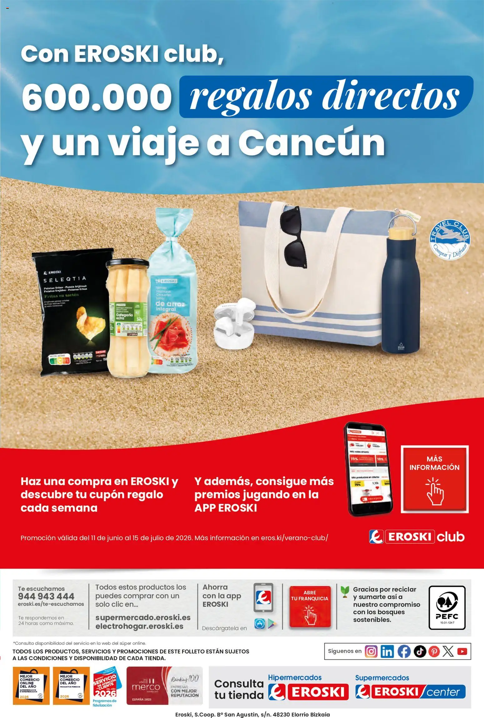 Eroski Ofertones de verano │ válido desde el 11.06.2026 | Página: 39 | Productos: Arroz, Té