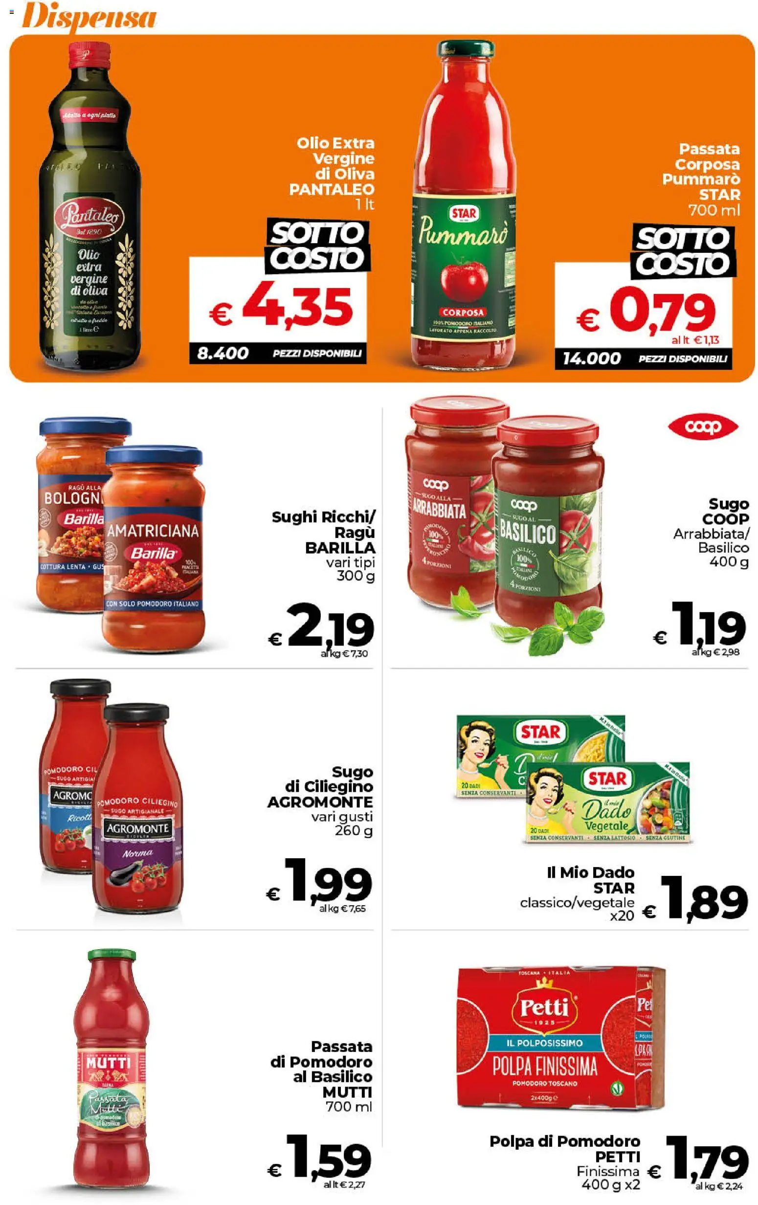 Volantino Ipercoop del 13/10/2026 | Pagina: 29 | Prodotti: Senza glutine, Basilico, Olio extra vergine, Mutti