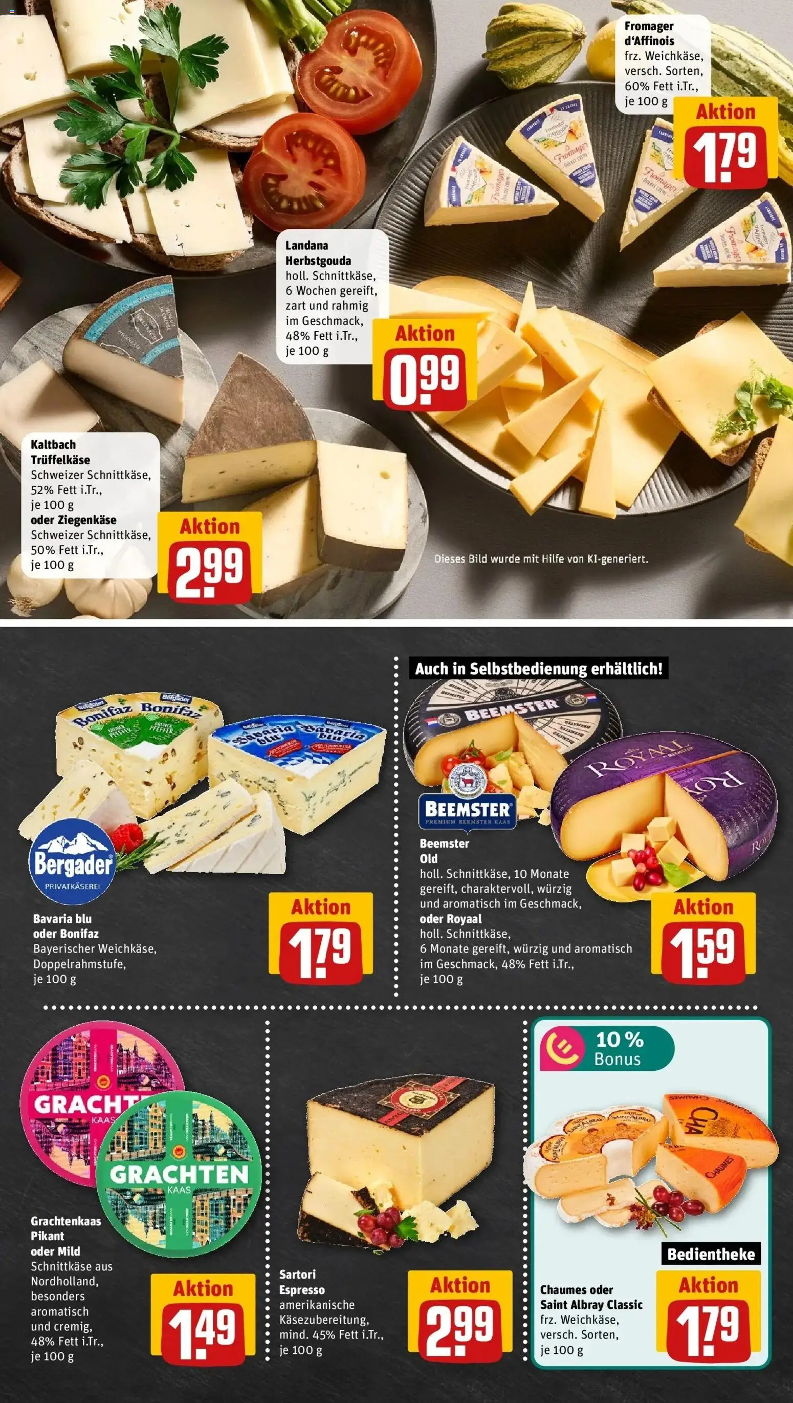 REWE Prospekt ab 05.10.2026 zum Blättern » Angebote | Seite: 13 | Produkte: Ziegenkäse, Pfeffer