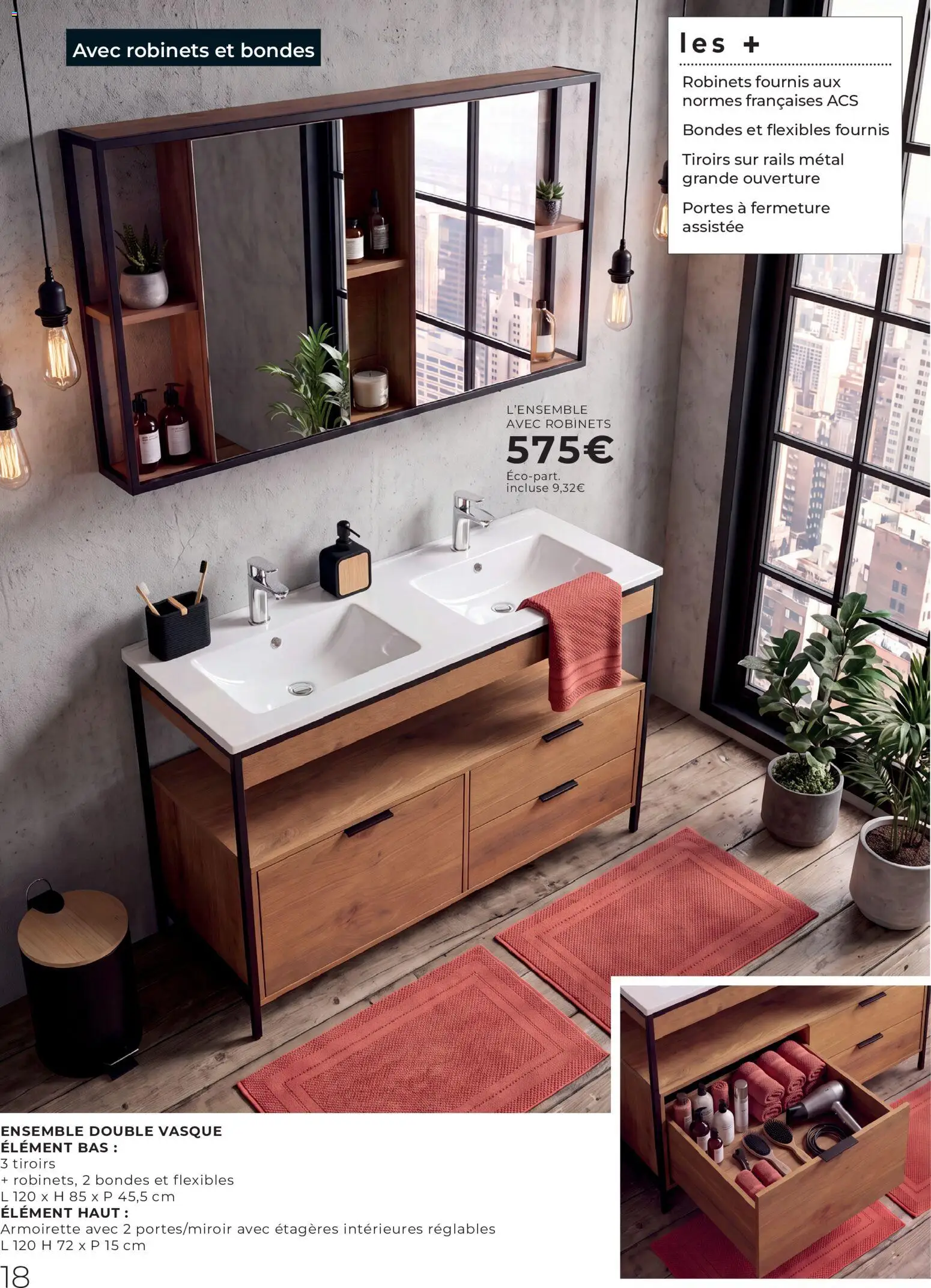 {H1} | Page: 18 | Produits: Portes, Tiroirs