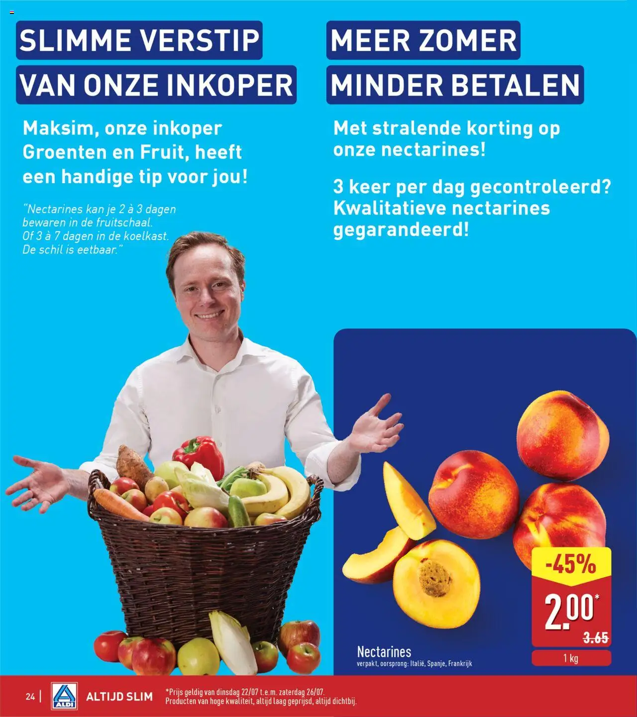 {H1} | Pagina: 24 | Producten: Groenten, Nectarines, Kan