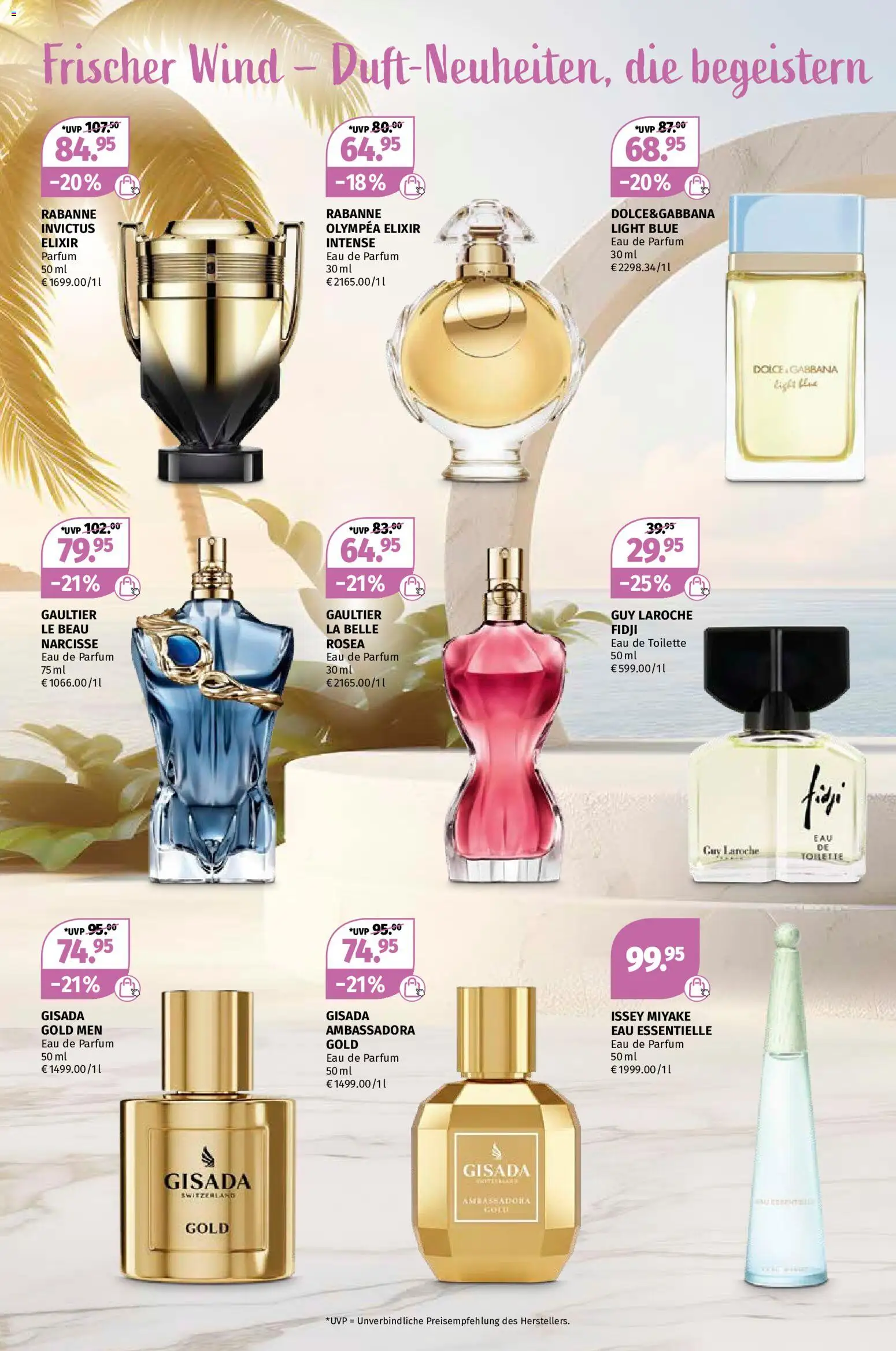 Müller Parfümerie Angebote gültig ab 29.06.2026 | Seite: 6 | Produkte: Toilette, Parfüm, Eau de Toilette