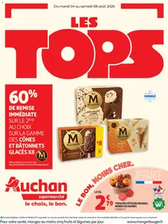 Auchan Halles, tops supers - Voorbeeld van een folder van Auchan, geldig van 04/08/2026