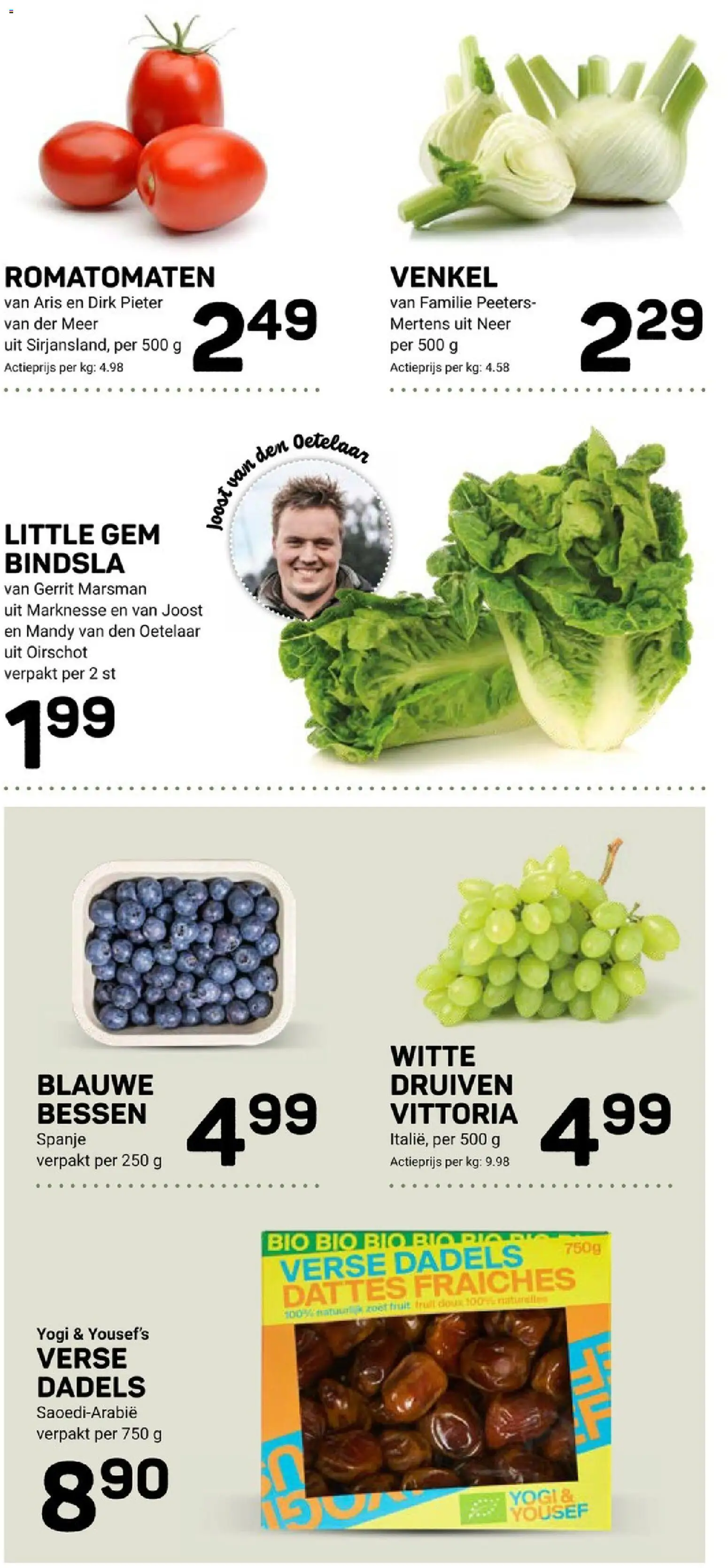 {H1} | Pagina: 7 | Producten: Fruit, Druiven, Dadels