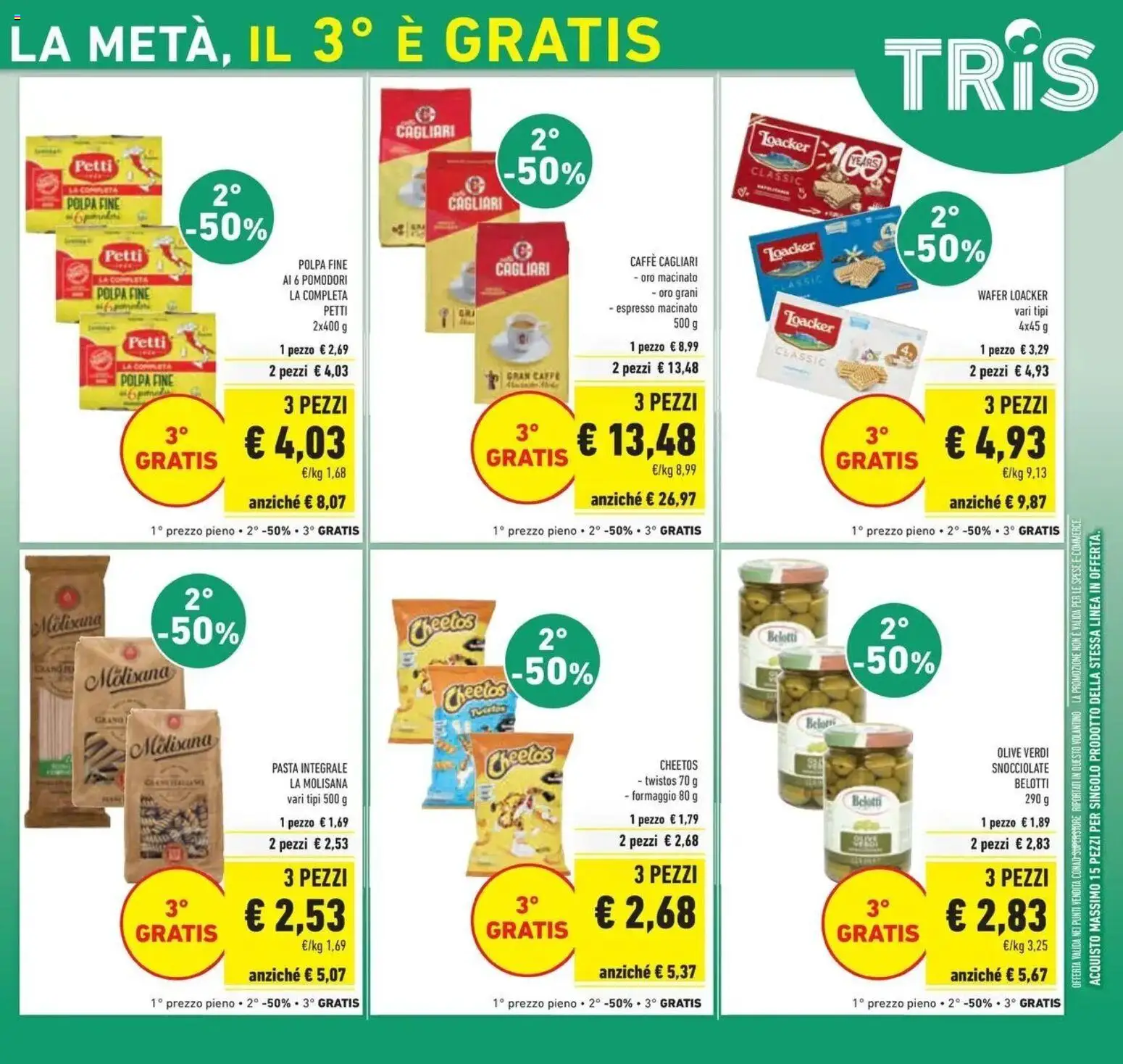 Anteprima volantino Conad dal 23/09/2026 prossima settimana | Pagina: 11 | Prodotti: Caffè, La Molisana, Pomodori, Macinato