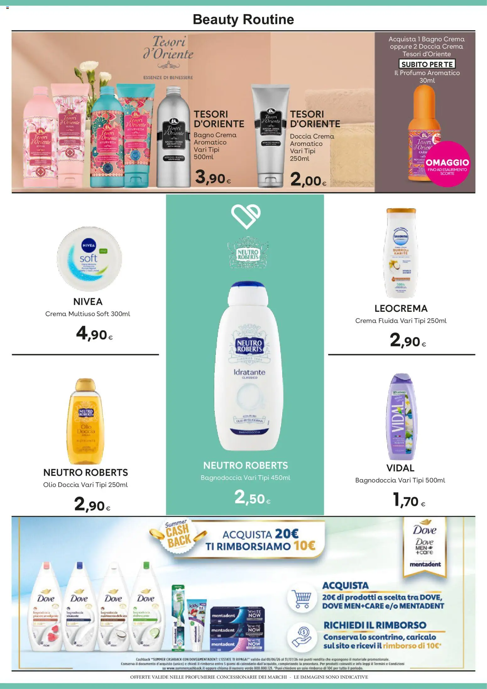 Volantino Idea bellezza del 29.05.2026 | Pagina: 13 | Prodotti: Olio, Bagno, Doccia, Profumo