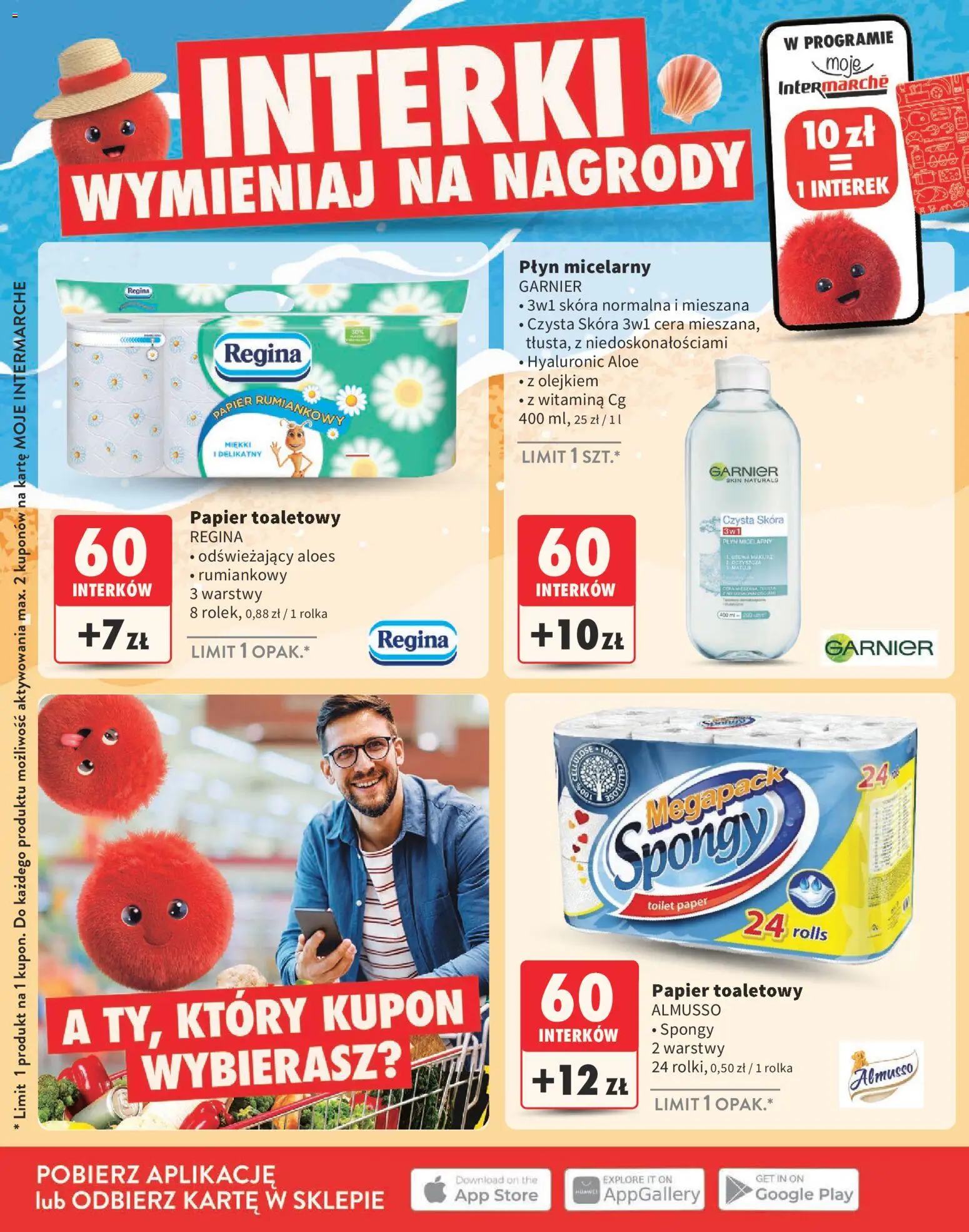 Intermarche gazetka - Katalog nagród od 02.07.2026 | Strona: 20 | Produkty: Papier toaletowy, Aloes, Makijaż