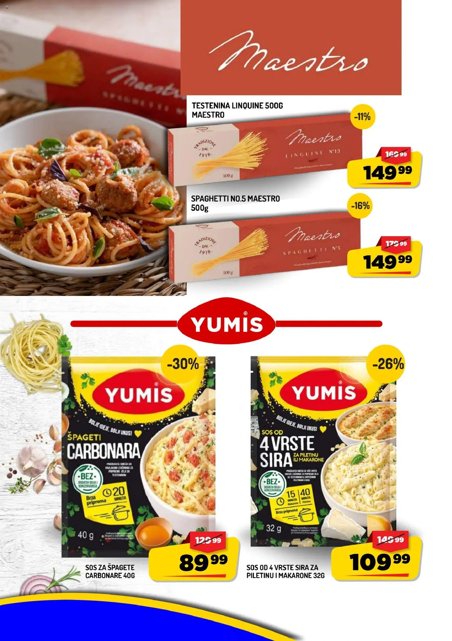 Aman katalog - važi od 21.10.2026 | Strana: 12 | Proizvode: Testenina, Pasta, Špageti, Sos