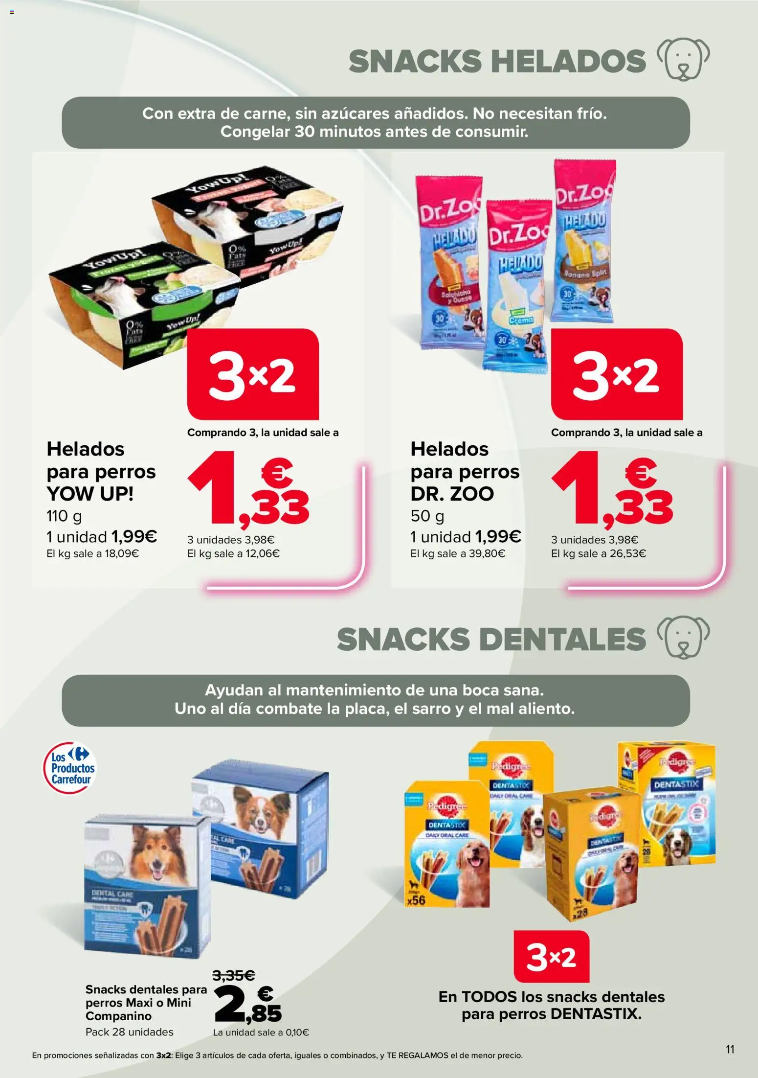 Carrefour Mascotas │ válido desde el 25/06/2026 | Página: 11 | Productos: Crema, Té, Helado