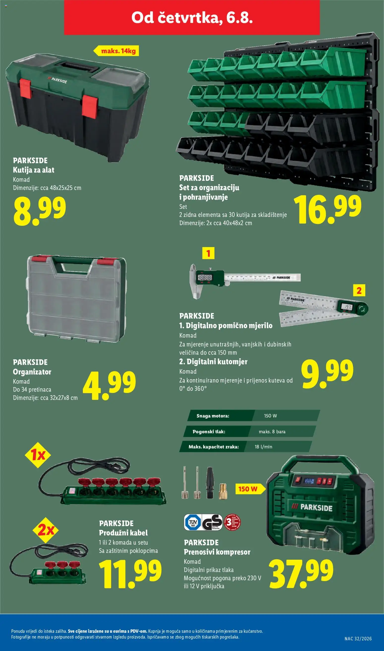 Lidl katalog | vrijedi od 03.08.2026 | Stranica: 39