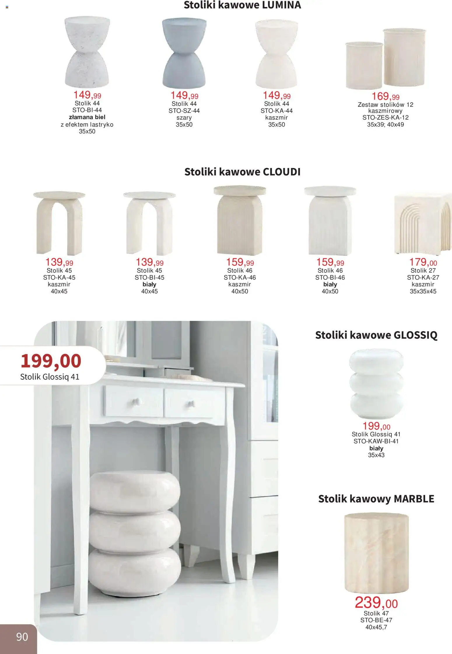 Bodzio Katalog od 01.10.2026 | Strona: 90 | Produkty: Stolik kawowy